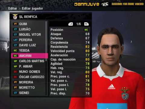 PES 2010 [Faces] – SL Benfica !