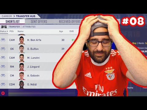 RIP!! THEY STOLE OUR STAR TRANSFER! FIFA 18 BENFICA  CAREER MODE #08