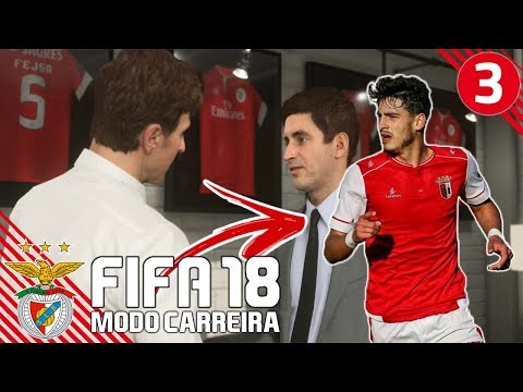 ‘XADAS VAI SER REFORÇO?’ | FIFA 18 Modo Carreira (SL Benfica) #03