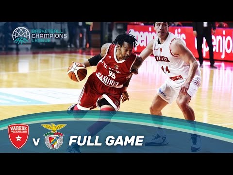 Varese v SL Benfica – Full Qualifier – Basketball Champions League 2016-17
