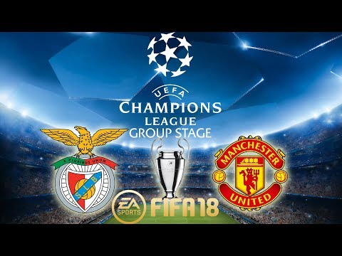 FIFA 18 Benfica vs Manchester United | Champions League Group Stage 2017/18 | PS4 Full Match