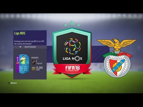 FIFA 18 SBC Los Nos SL Benfica Squad Iker Casillas