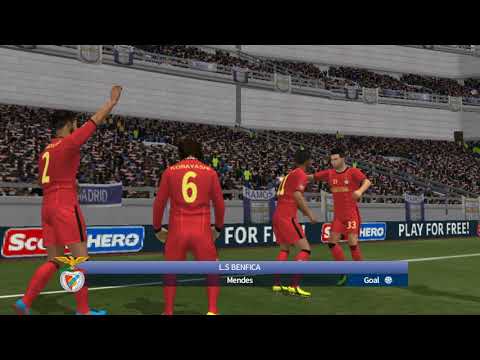 Hack dream league soccer 17!!  Real Madrid VS My Benfica Squad