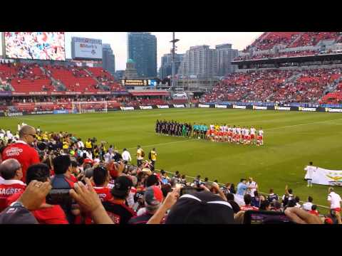 SLBENFICA – PSG Team presentation at BMOFIELD