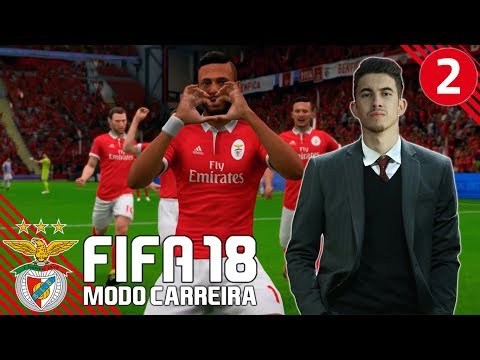 ‘INÍCIO DA PRÉ TEMPORADA’ | FIFA 18 Modo Carreira (SL Benfica) #02