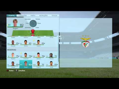FIFA 16 CAREER MODE | SL BENFICA SQUAD IN 2018