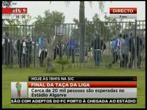 Confrontos SL Benfica vs FC Porto Taça da Liga 2010 Parte 01