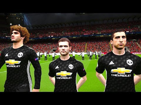 Benfica vs Manchester United Champions League 18/10/2017 Gameplay