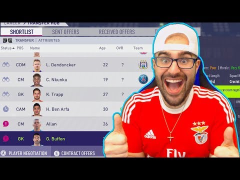 OMG SIGNED THE YOUNG GOAT *$30,000,000* FIFA 18 CAREER MODE BENFICA #06