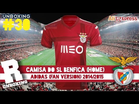 Unboxing #30 Camisa SL Benfica