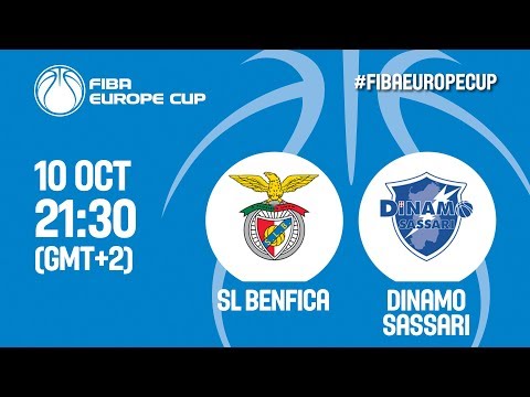 SL Benfica (POR) v Dinamo Sassari (ITA) – Full Game – Qualf. Rd. 2 – FIBA Europe Cup 2018-19