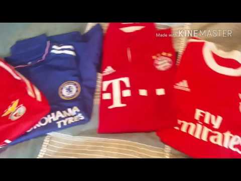 Elmontyouthsoccer.com 16-17 Benfica away jersey Unboxing Review.