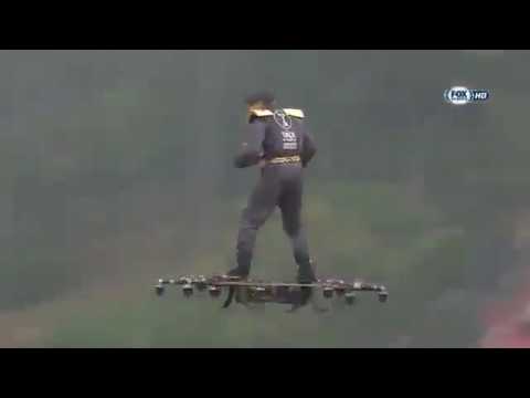 Man Rides Drone to Deliver Game Ball for Portuguese Cup Final Benfica vs Vitoria Guimaraes
