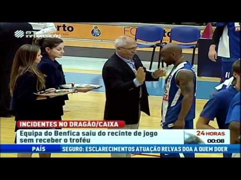 Incidentes depois do FC Porto Benfica (Liga de Basquetebol 11 12   Jogo 5)