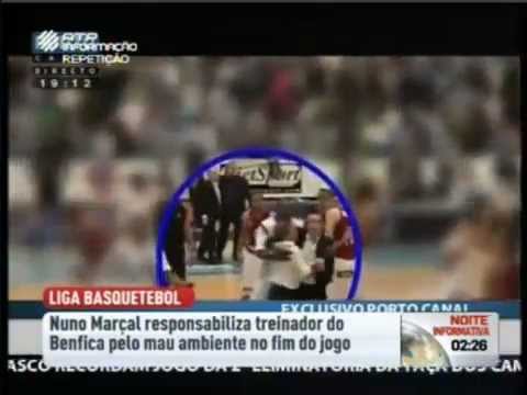 Incidentes no pavilhão Dragão Caixa, basquetebol FC Porto-Benfica