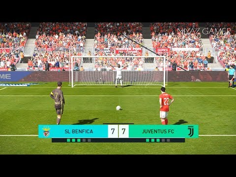 BENFICA vs JUVENTUS | Penalty Shootout | New Kits 2018/2019 | PES 2018 Gameplay PC