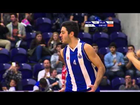 Basquetebol: FC Porto-Benfica, 97-94 (LPB, 2.ª fase, 4.ª jornada, 13/03/16)