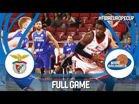 SL Benfica (POR) v Brussels Basketball (BEL) – Full Game – FIBA Europe Cup 2016/17