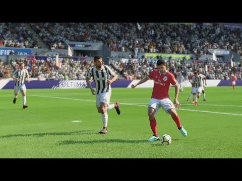 International Champions Cup 2018 Juventus vs SL Benfica Full Match Sim (FIFA 18)