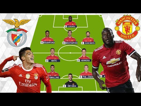 Manchester United Line Up Prediction vs Benfica | UEFA Champions League 18/10/2017