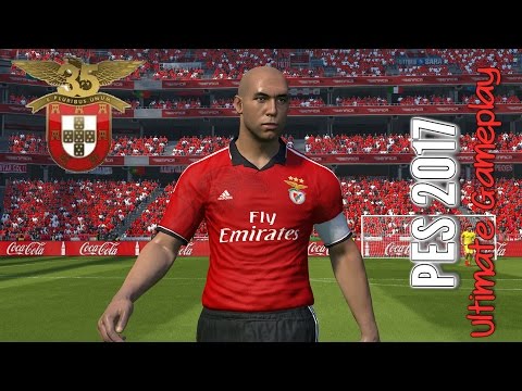 PES 2017: SL Benfica – Feyenoord (PC 60fps Galaxy + Kit + Billb + Crowd)