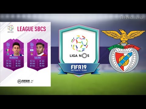 FIFA 19 Liga Nos SL Benfica League SBC Cheapest Squad No Loyalty