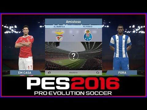 PES 2016 – SL Benfica VS FC Porto-GAMEPLAY-1080p