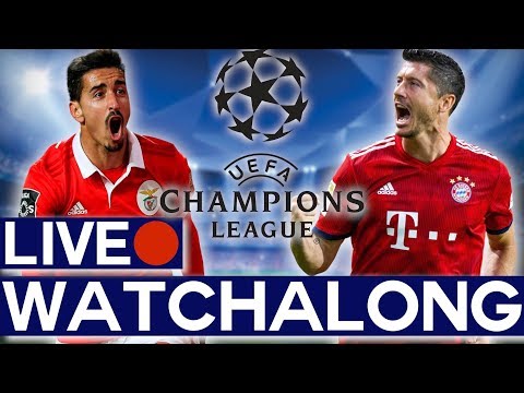 ? SL Benfica vs FC Bayern Munich Live Match Watchalong Stream – UEFA Champions League GROUP STAGE