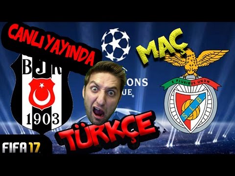 FIFA 17 CANLI YAYINDA MAC #BESIKTAS – BENFICA LIZBON | ABONELERE MEYDAN OKUYORUM