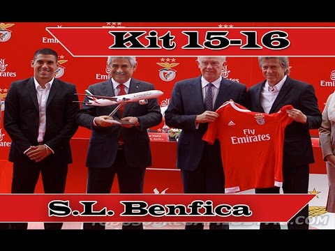 NEW HOME KIT S. L. BENFICA 15-16 [PES 13]
