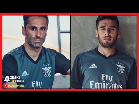 SL Benfica: Apresentação Novo Equipamento Alternativo 2017/18