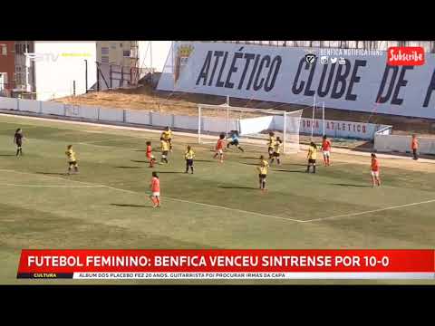 Futebol feminino: SL Benfica 10-0 Sintrense – 3.º Jornada CN 2018/19