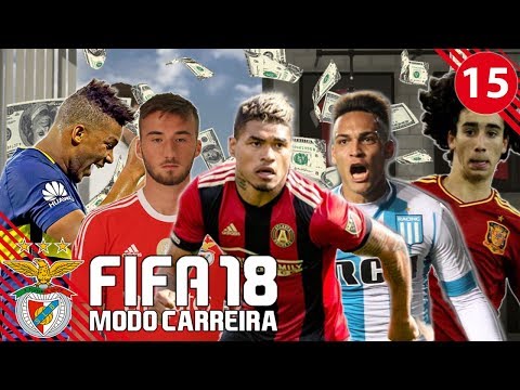 ‘5 REFORÇOS ÉPICOS PARA A EQUIPA!’ | FIFA 18 Modo Carreira (SL Benfica) #15