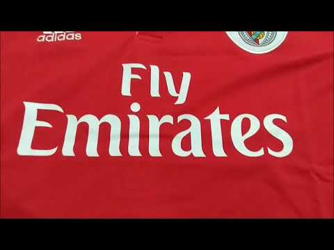 Bestcheapsoccer.com 17-18 Benfica Home Soccer Jersey Shirt Unboxing Review