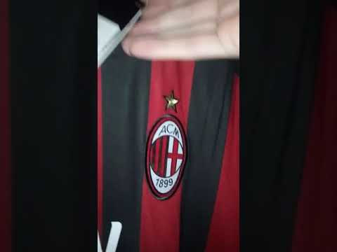 Minejerseys.vip SL Benfica & AC Milan 2017/18 Home Jersey Unboxing Video Review