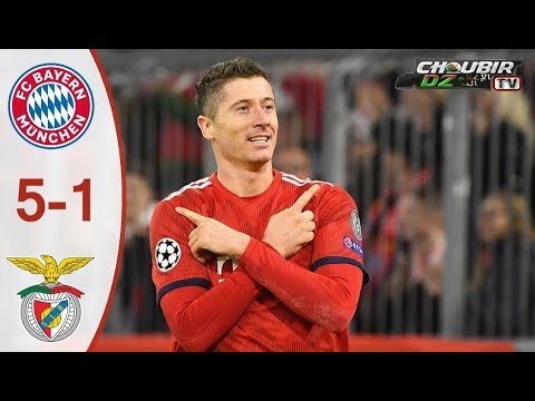 Bayern Munich vs Benfica 5-1  Champions League 27/11/2018