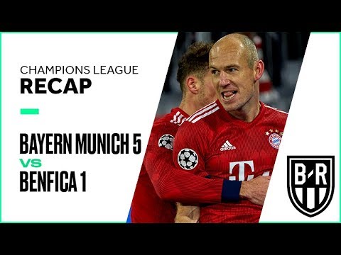 Champions League Recap: Bayern Munich 5-1 Benfica Highlights, Goals and Best Moments