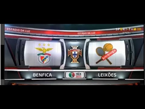 Resumo Benfica 6 vs Leixões 2 Taça de Portugal 4º final