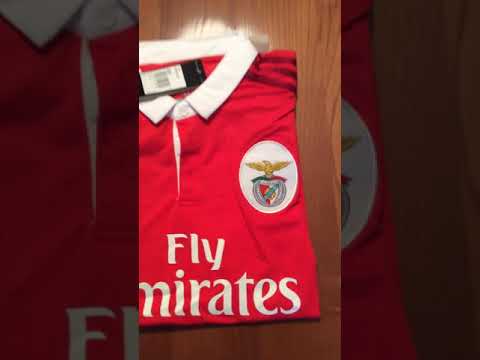 Bestcheapsoccer.com 17-18 SL Benfica home jersey Unboxing Review