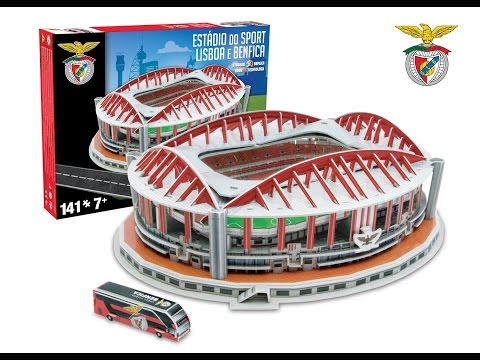 “Estádio da Luz” del SL Benfica | Nanostad – Puzzle 3D