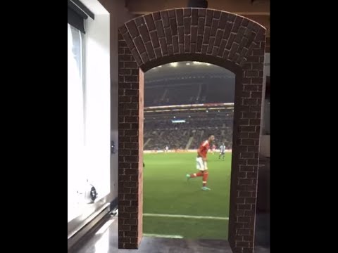 Apple ARKit (AR Kit) – “Portal” To Football Stadium Benfica v Porto Demo