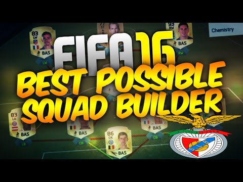 FIFA 16 ULTIMATE TEAM BEST POSSIBLE BENFICA SQUAD BUILDER W/ SIF JONAS
