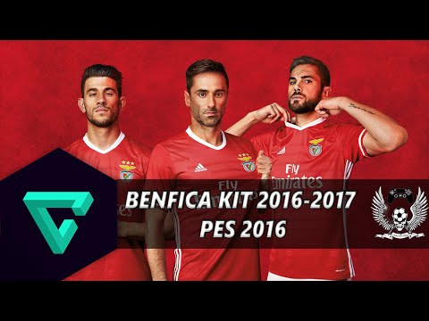 PES 2016 / Descargar New Kit Benfica 2016-2017 By JebusDiverPro HD*