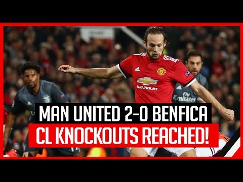 MAN UNITED 2-0 BENFICA | CHAMPIONS LEAGUE KNOCKOUTS HERE WE COME!
