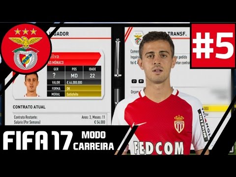 ‘BERNARDO SILVA PODE VOLTAR AO BENFICA?’ | SL Benfica FIFA 17 Modo Carreira #05