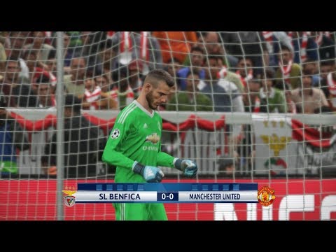 PES 2018 – Benfica vs Manchester United I Champions League I Penalty Shootout