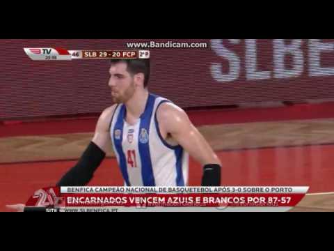 Basquetebol: SL Benfica 87-57 FC Porto