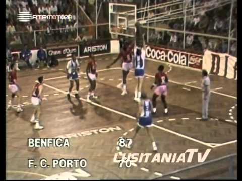 Benfica vs FC Porto Basquetebol 05/1990