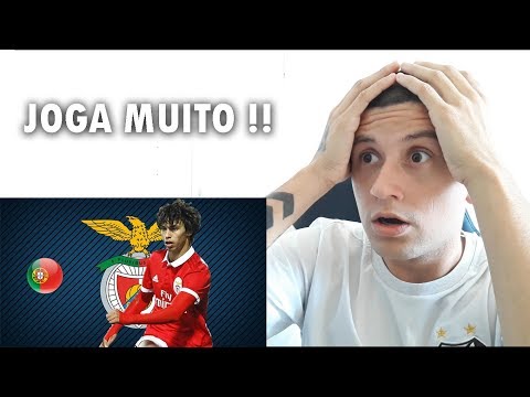 BRASILEIRO REAGINDO A JOAO FELIX | SL Benfica | Goals, Skills, Assists