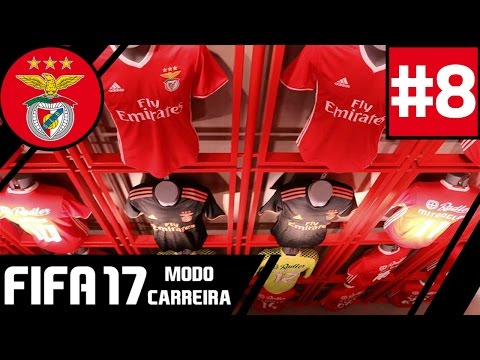 ‘30.000.000€ COM VENDAS DE CAMISOLAS!’ | SL Benfica FIFA 17 Modo Carreira #08